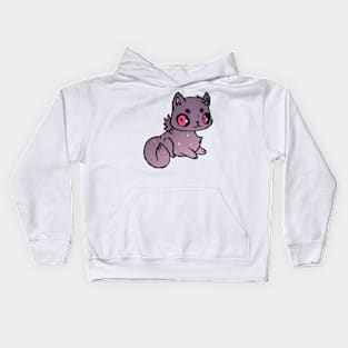 Galaxy Pegasus Kitty Kids Hoodie